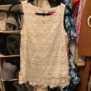 Lilly for Target lace tank